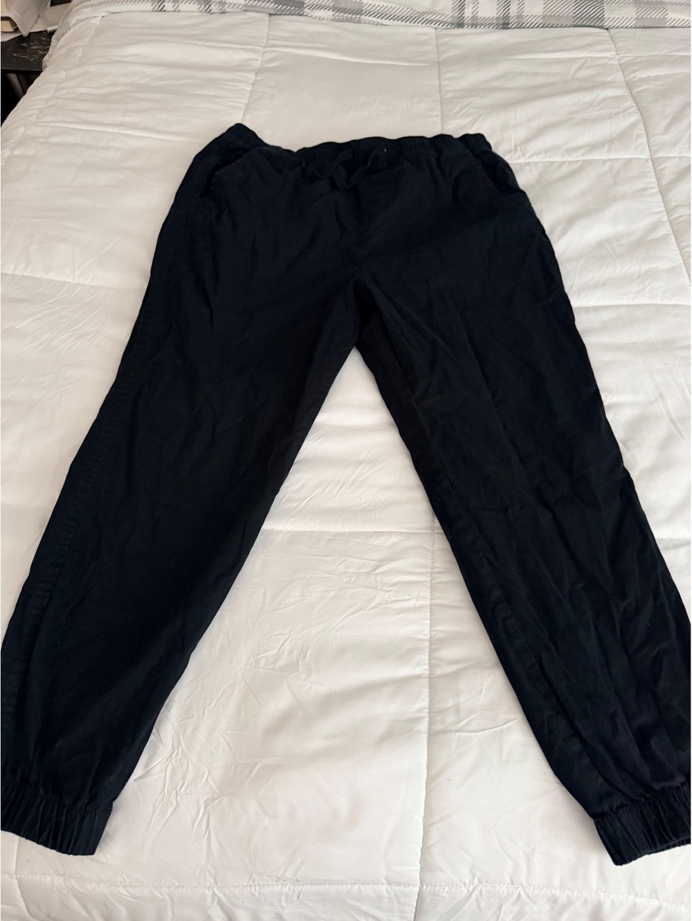 Aeropostale Men's Black Stretch Jogger Pants Size XL